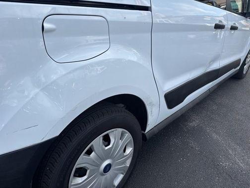 Frozen White 2020 Ford Transit Connect XL Cargo Van