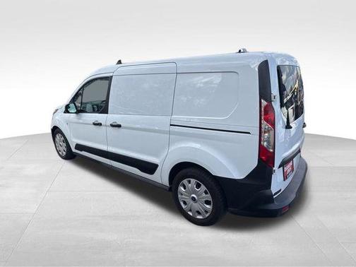 Frozen White 2020 Ford Transit Connect XL Cargo Van