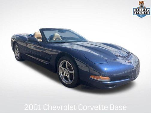 Dark Sapphire Metallic 2001 Chevrolet Corvette Base