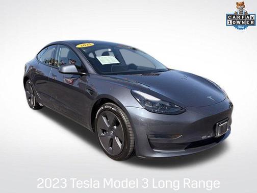 Midnight Silver Metallic 2023 Tesla Model 3 Long Range