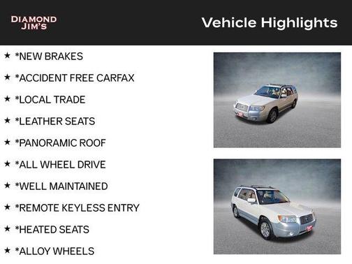 2007 Subaru Forester 2.5 X