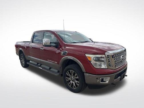 Cayenne Red 2016 Nissan Titan XD Platinum Reserve
