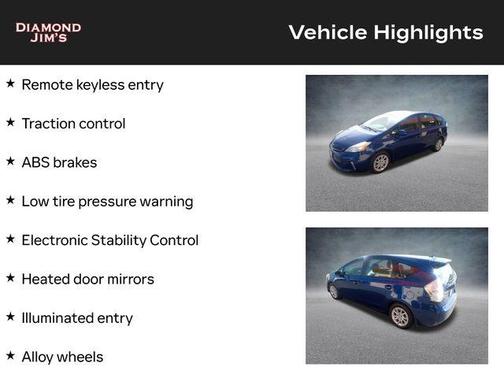 2012 Toyota Prius v Two