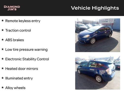 2012 Toyota Prius v Two