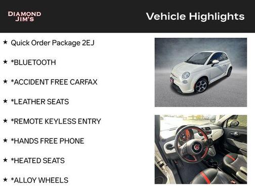 2015 FIAT 500e Battery Electric