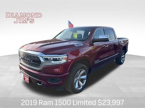 Delmonico Red Pearlcoat 2019 RAM 1500 Limited