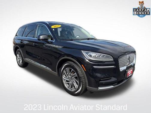 Black Metallic 2023 Lincoln Aviator Standard AWD
