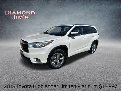 2015 Toyota Highlander Limited Platinum