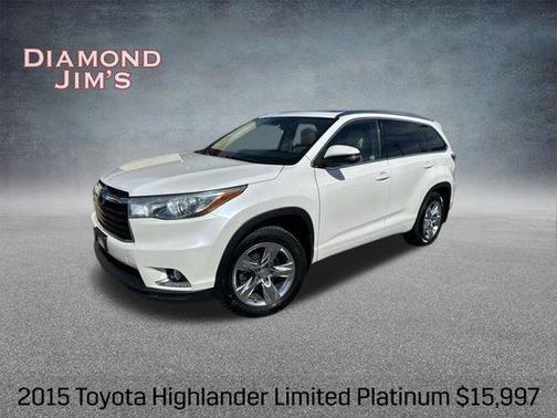 2015 Toyota Highlander Limited Platinum