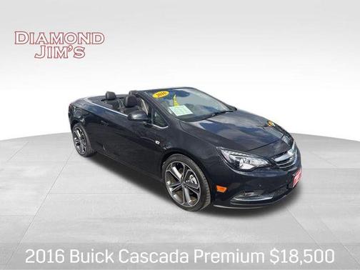 Carbon Black Metallic 2016 Buick Cascada Premium
