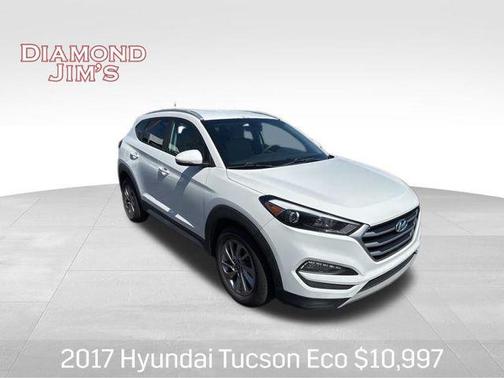 Dazzling White 2017 Hyundai TUCSON Eco