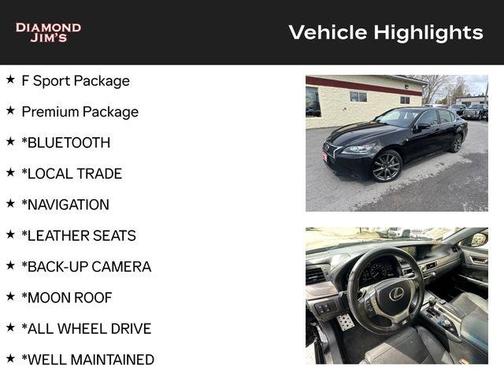 2015 Lexus GS 350 Crafted Line