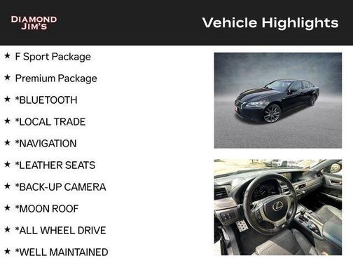 2015 Lexus GS 350 Crafted Line