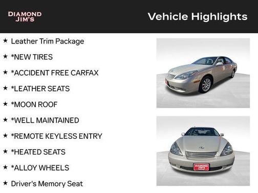 2003 Lexus ES 300 Base