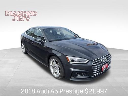 Gray 2018 Audi A5 2.0T Prestige