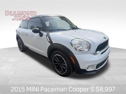 Light White 2015 MINI Paceman Cooper S