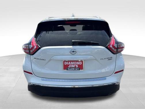 Pearl White 2018 Nissan Murano Platinum