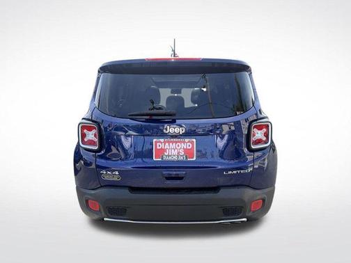 Jetset Blue 2018 Jeep Renegade Limited