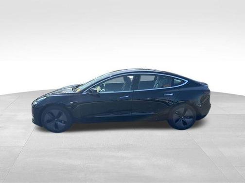Solid Black 2019 Tesla Model 3 Long Range