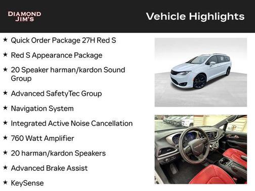 2020 Chrysler Pacifica Red S Edition