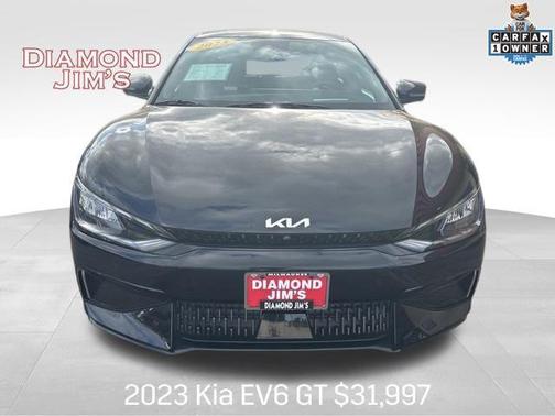 Aurora Black 2023 Kia EV6 GT