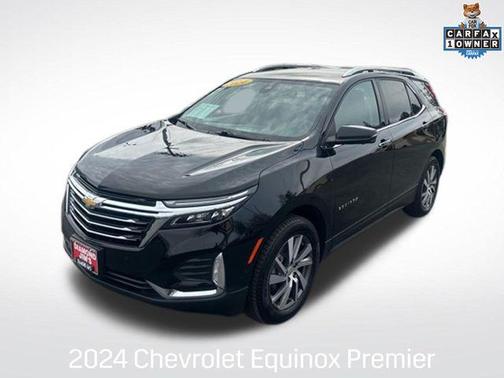 Mosaic Black Metallic 2024 Chevrolet Equinox Premier w/1LZ