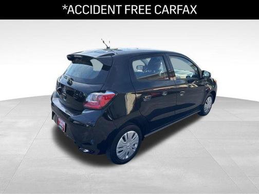 Jet Black Metallic 2024 Mitsubishi Mirage ES