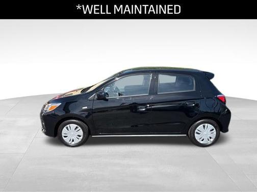 Jet Black Metallic 2024 Mitsubishi Mirage ES