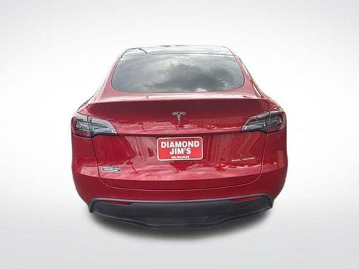 Red Multi-Coat 2023 Tesla Model Y Long Range Dual Motor All-Wheel Drive