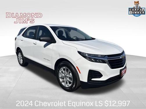 Summit White 2024 Chevrolet Equinox LS
