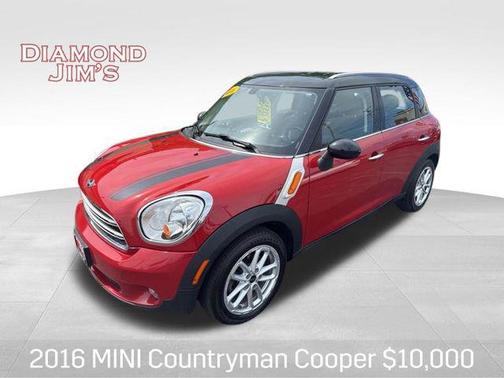 Blazing Red 2016 MINI Countryman Cooper