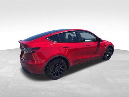 Red Multi-Coat 2023 Tesla Model Y Long Range Dual Motor All-Wheel Drive