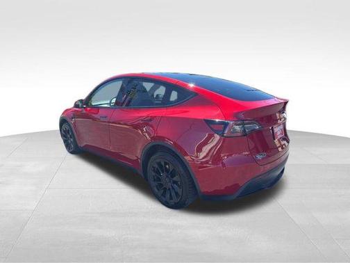 Red Multi-Coat 2023 Tesla Model Y Long Range Dual Motor All-Wheel Drive