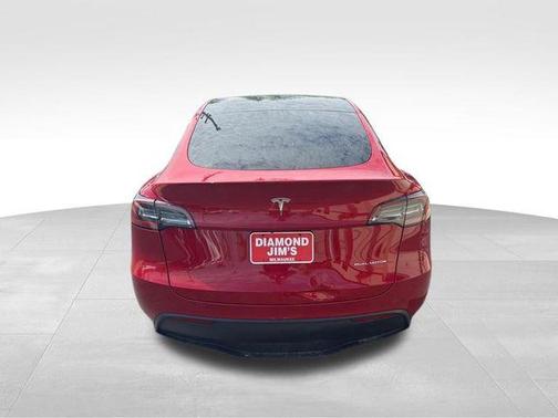 Red Multi-Coat 2023 Tesla Model Y Long Range Dual Motor All-Wheel Drive
