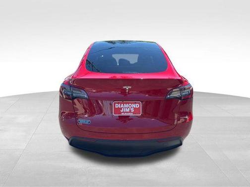 Red Multi-Coat 2023 Tesla Model Y Long Range Dual Motor All-Wheel Drive