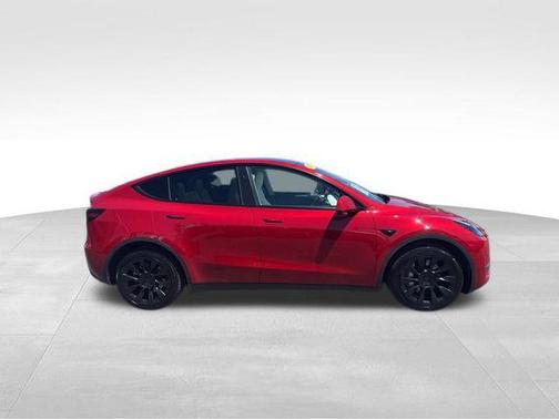 Red Multi-Coat 2023 Tesla Model Y Long Range Dual Motor All-Wheel Drive