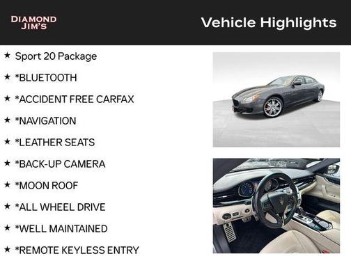 2015 Maserati Quattroporte S Q4