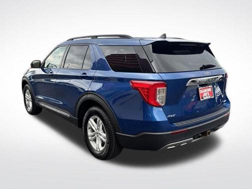 Atlas Blue Metallic 2021 Ford Explorer XLT