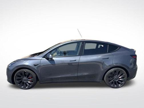 Gray 2021 Tesla Model Y Performance Dual Motor All-Wheel Drive