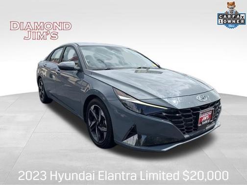 Electric Shadow 2023 Hyundai ELANTRA Limited