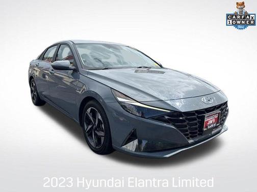 Electric Shadow 2023 Hyundai ELANTRA Limited