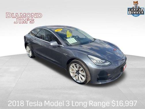 Gray 2018 Tesla Model 3 Long Range