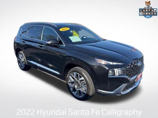 Twilight Black 2022 Hyundai SANTA FE Calligraphy