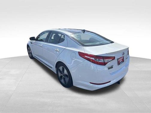 Snow White Pearl 2013 Kia Optima Hybrid EX