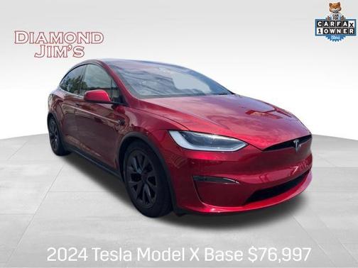 Ultra Red 2024 Tesla Model X Long Range