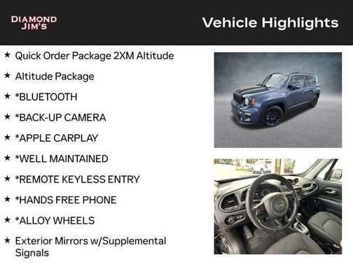 2020 Jeep Renegade Altitude