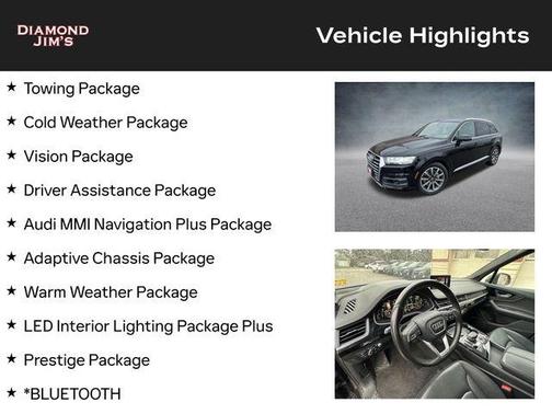 2017 Audi Q7 3.0T Prestige