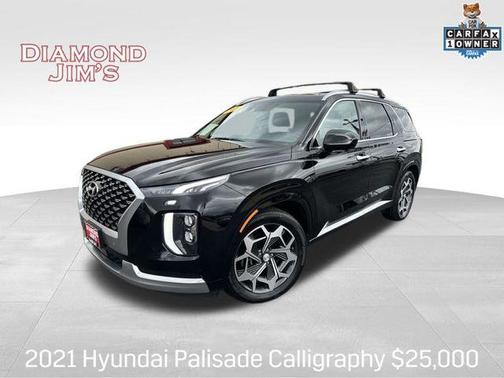 Becketts Black 2021 Hyundai PALISADE Calligraphy