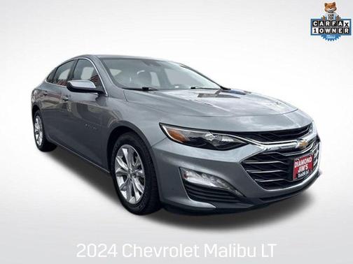 Sterling Gray Metallic 2024 Chevrolet Malibu FWD 1LT