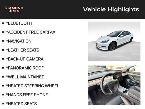 Pearl White Multi-Coat 2022 Tesla Model 3 Long Range